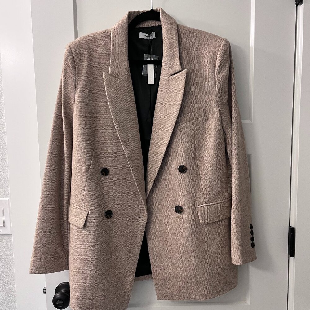 NWT Rumored Double Breasted Blazer, Small
